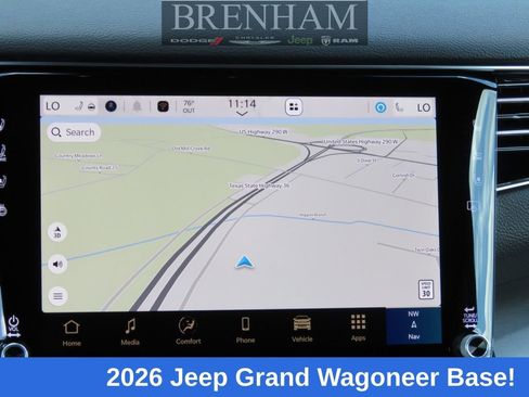 New 2026 Jeep Grand Wagoneer 2WD w/ 8-Passenger Seating Package image 23