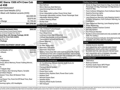 Used 2022 GMC Sierra 1500 AT4 w/ AT4 Preferred Package image 27