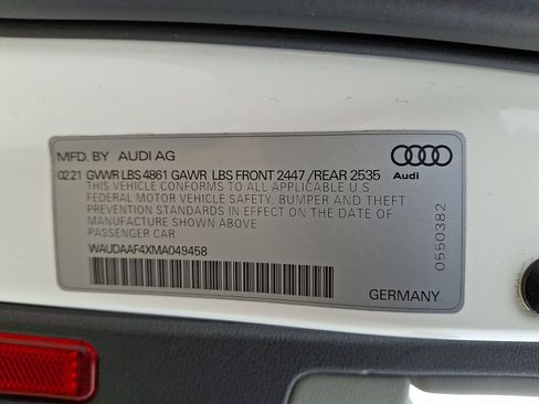 Used 2021 Audi A4 2.0T Premium w/ Convenience Package AWD/4WD image 27