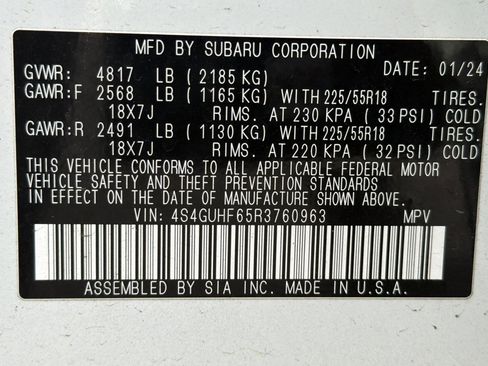 Used 2024 Subaru Crosstrek 2.5i Sport w/ Crosstrek Mirror Package AWD/4WD image 29