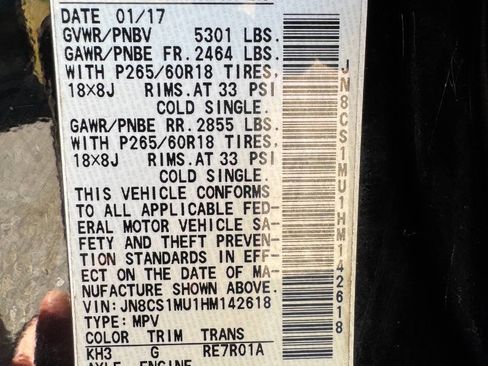 Used 2017 INFINITI QX70 2WD image 49