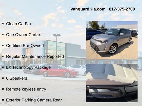 Certified 2025 Kia Soul LX w/ LX Technology Package FWD image 6