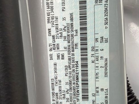 Used 2021 Ford F150 Lariat image 38