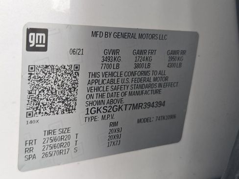 Used 2021 GMC Yukon XL SLT w/ SLT Premium Package AWD/4WD image 39