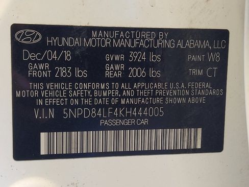 Used 2019 Hyundai Elantra SEL w/ Cargo Package FWD image 33