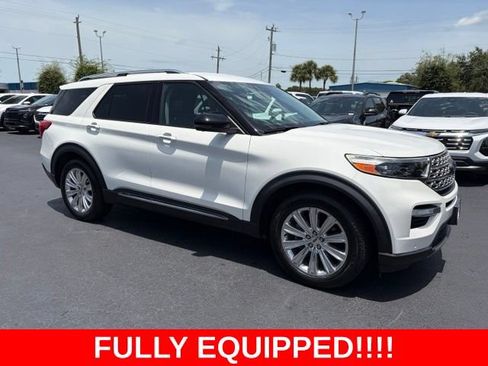 Used 2020 Ford Explorer Limited w/ Class III Trailer Tow Package RWD image 1