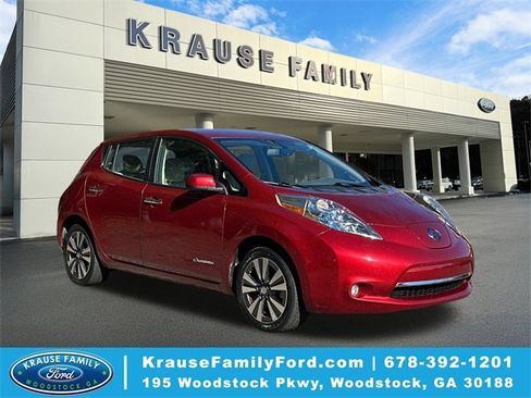 Used 2015 Nissan Leaf SV w/ LED & Quick Charge Package image 1