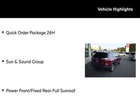 Used 2021 Jeep Cherokee Latitude Lux w/ Sun & Sound Group FWD image 5
