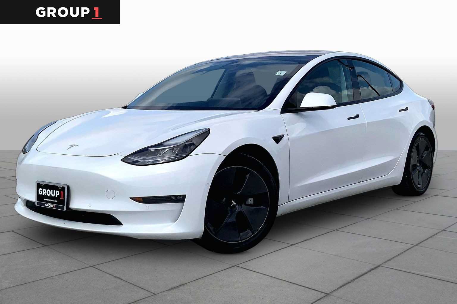 Used 2021 Tesla Model 3 Long Range AWD/4WD image 1