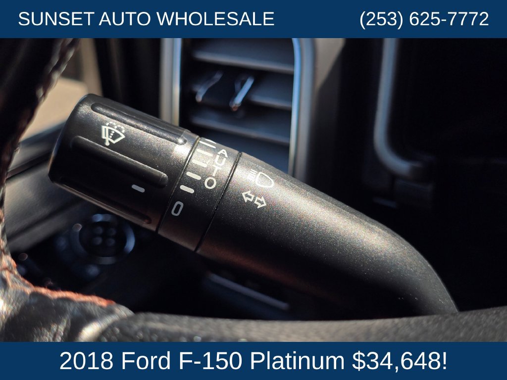 Used 2018 Ford F150 Platinum w/ Max Trailer Tow Package AWD/4WD image 29