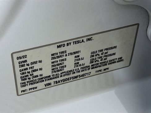 Used 2022 Tesla Model Y Performance image 29