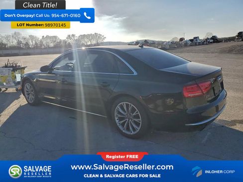 Used 2013 Audi A8 L 3.0T w/ Comfort Pkg image 3