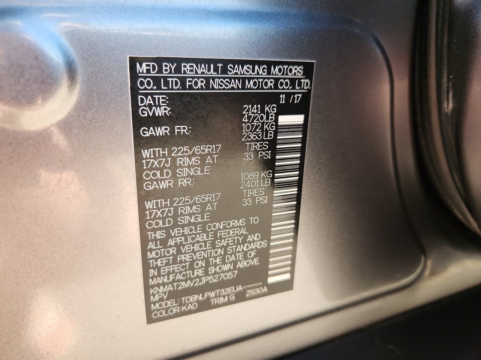 Used 2018 Nissan Rogue S AWD/4WD image 29