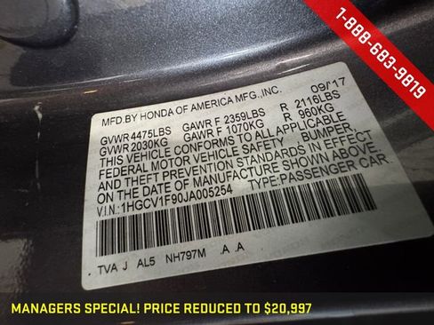 Used 2018 Honda Accord Touring image 29