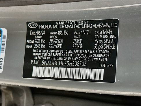 Used 2025 Hyundai Tucson SEL AWD/4WD image 12