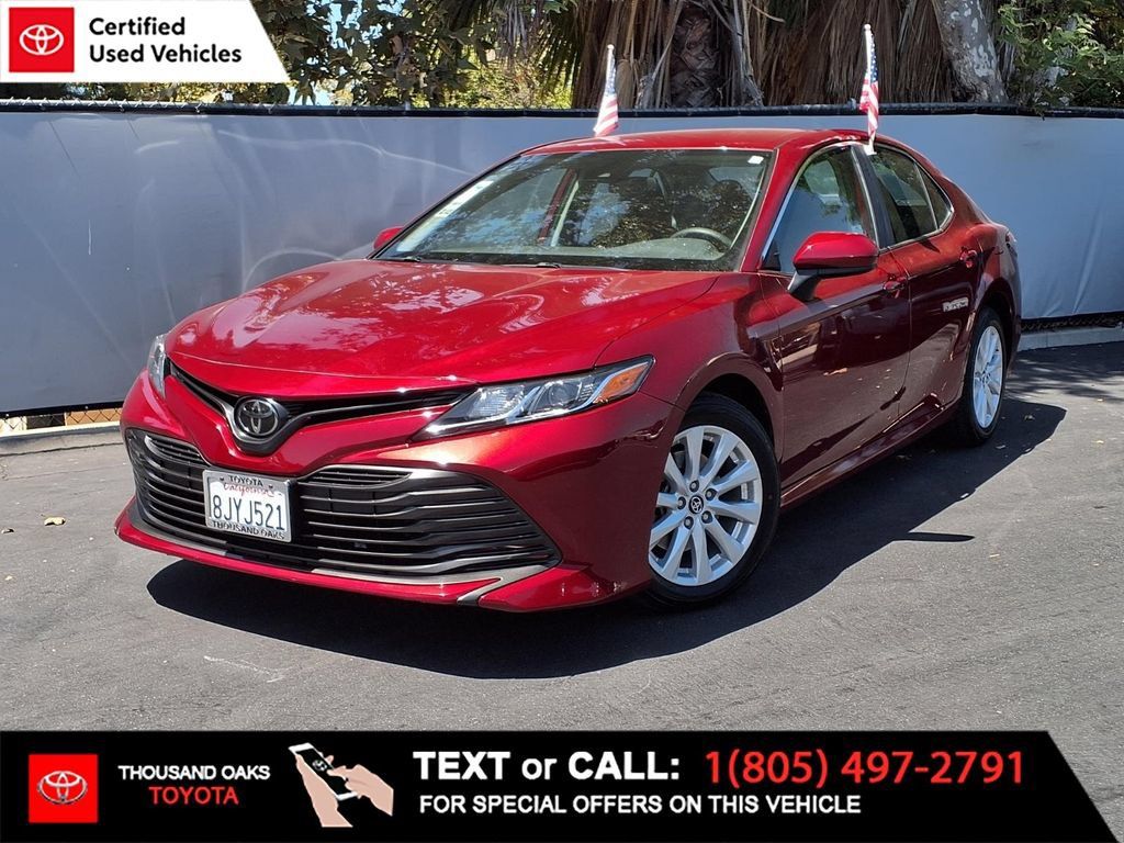 Certified 2019 Toyota Camry LE w/ Carpet Mat Package FWD image 1
