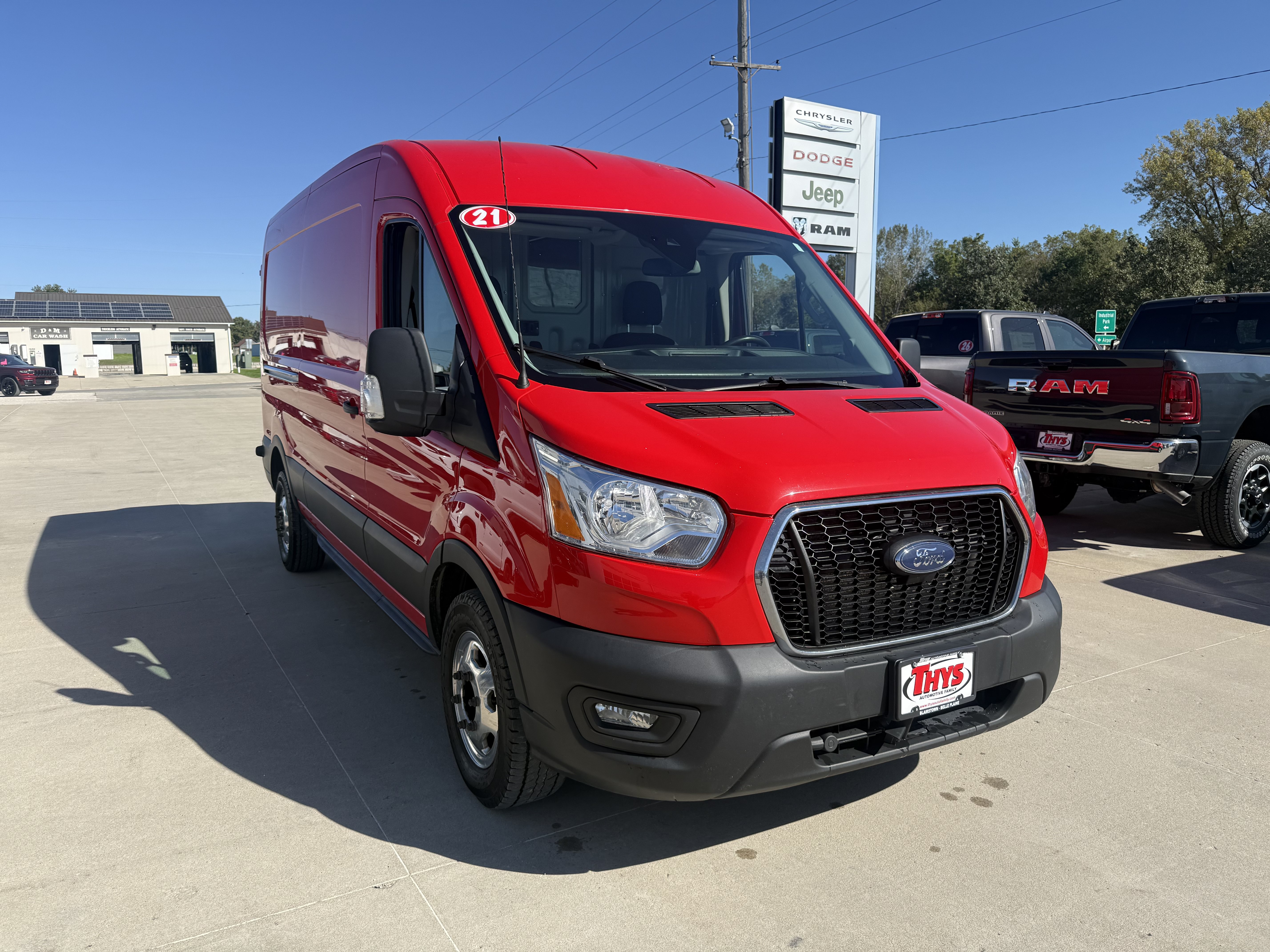 Used 2021 Ford Transit 250 Medium Roof AWD w/ Interior Upgrade Package image 30
