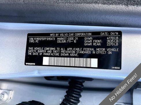 Used 2015 Volvo S60 T5 Platinum AWD/4WD image 28