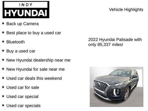 Used 2022 Hyundai Palisade SEL w/ 8P Bench Seat Package image 8