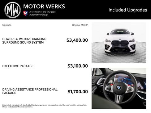 New 2026 BMW X6 M Competition w/ Executive Package AWD/4WD image 4