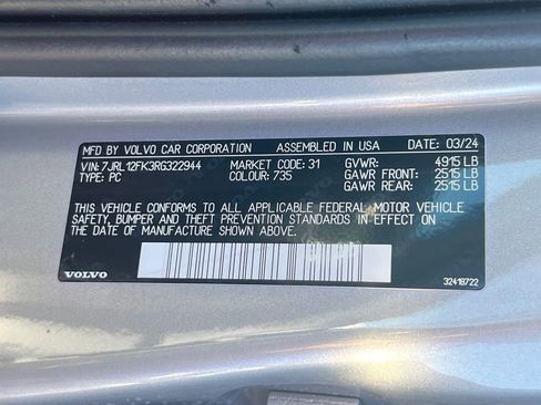 Used 2024 Volvo S60 B5 Core image 32