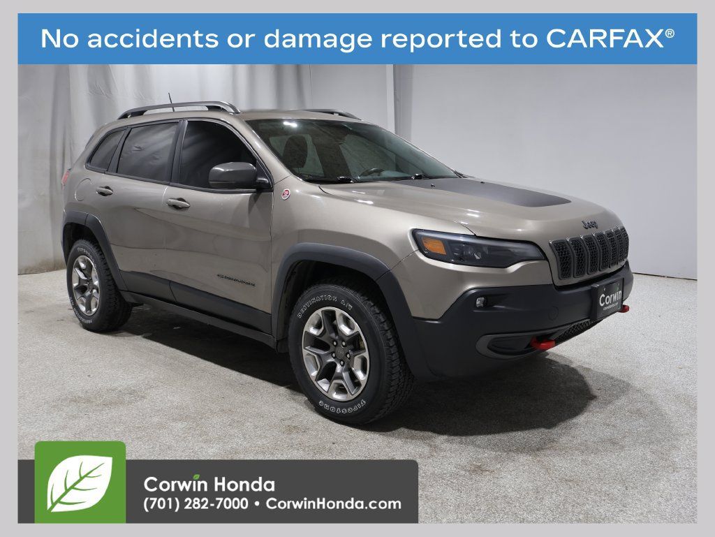 Used 2019 Jeep Cherokee Trailhawk w/ Cold Weather Group AWD/4WD 360° Tour