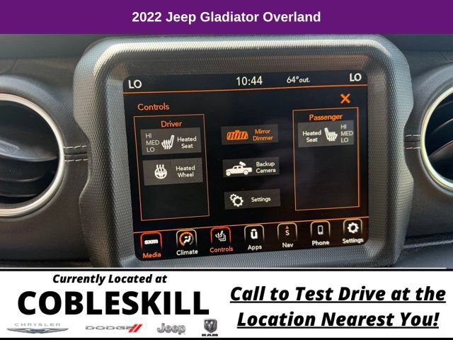 Used 2022 Jeep Gladiator Overland w/ Popular Equipment Package AWD/4WD image 21