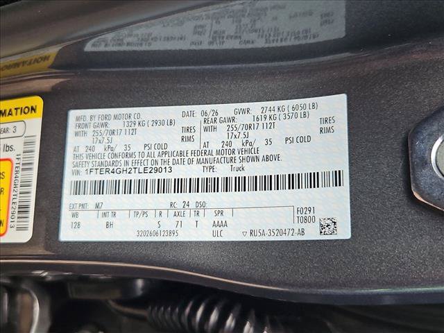 New 2026 Ford Ranger XLT w/ Equipment Group 301A High RWD image 18
