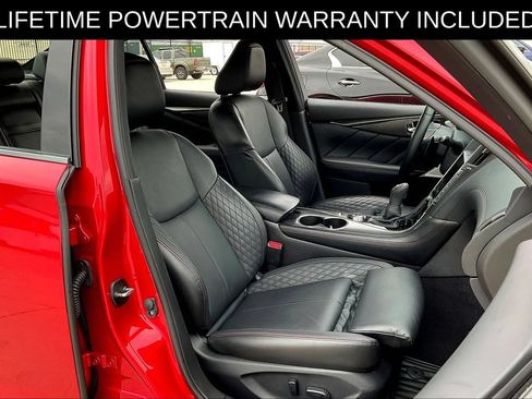 Certified 2024 INFINITI Q50 Red Sport 400 w/ Carbon Fiber Package AWD/4WD image 9