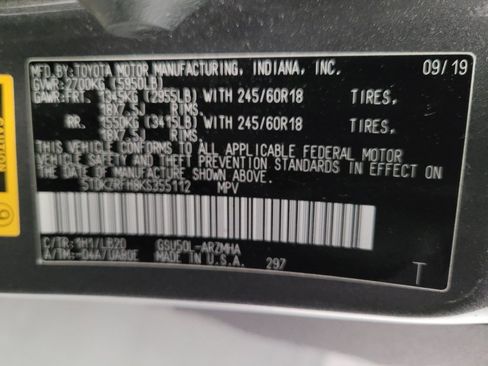 Used 2019 Toyota Highlander XLE image 33