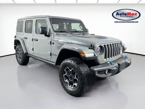 Used 2023 Jeep Wrangler Unlimited Rubicon 4xe w/ Cold Weather Group AWD/4WD image 1