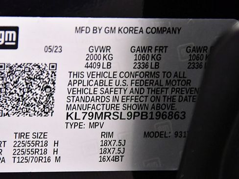 Used 2023 Chevrolet TrailBlazer LT w/ Convenience Package AWD/4WD image 14