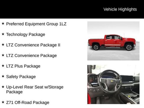 Certified 2024 Chevrolet Silverado 2500 LTZ w/ LTZ Plus Package image 16