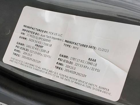 Used 2023 Dodge Durango SRT AWD/4WD image 16