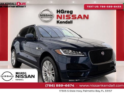 Used 2018 Jaguar F-PACE Portfolio AWD/4WD image 1