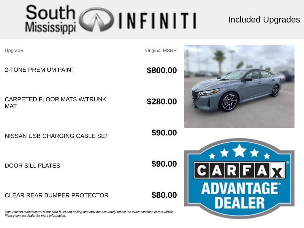 Used 2025 Nissan Sentra SR FWD image 5