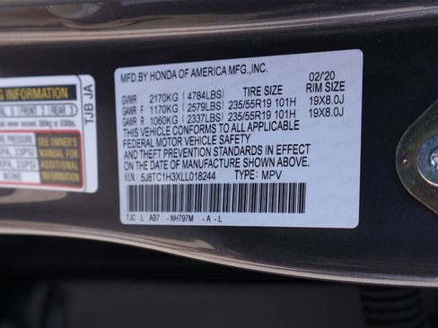 Certified 2020 Acura RDX FWD image 21