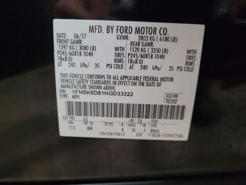 Used 2017 Ford Explorer XLT w/ Equipment Group 202A image 33