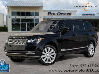 Used 2017 Land Rover Range Rover Long Wheelbase Supercharged