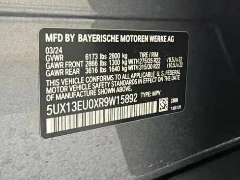 Used 2024 BMW X5 sDrive40i w/ M Sport Package RWD image 17