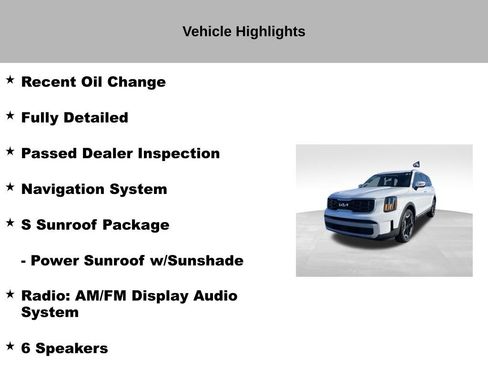 Certified 2024 Kia Telluride S w/ S Sunroof Package image 19