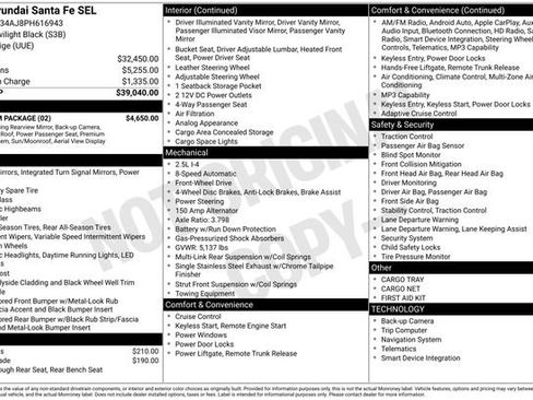 Used 2023 Hyundai Santa Fe SEL w/ Premium Package FWD image 27