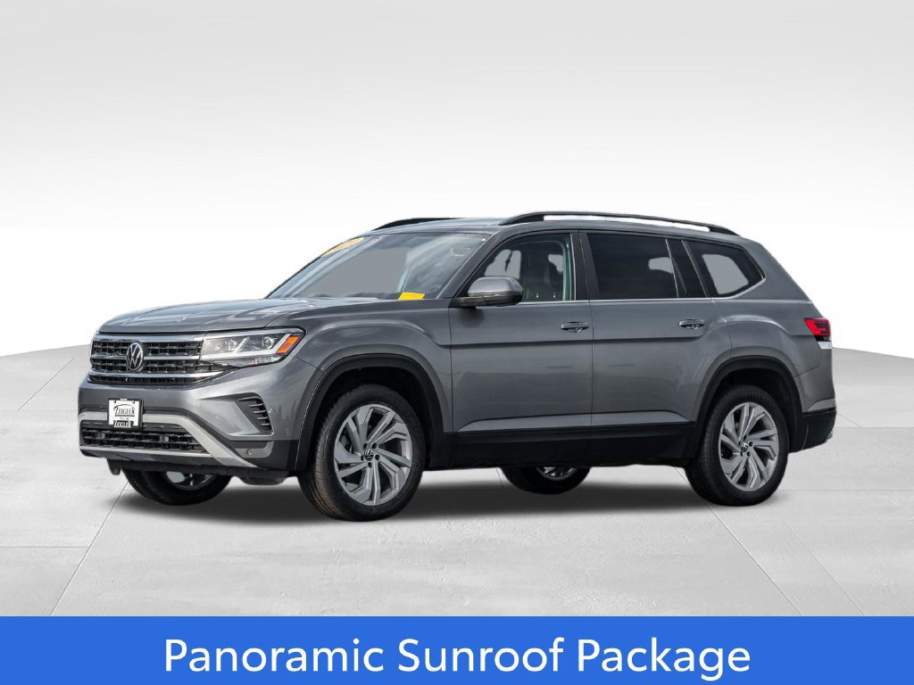 Used 2023 Volkswagen Atlas SE w/ Panoramic Sunroof Package AWD/4WD image 3