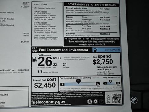 New 2025 Audi A5 2.0T Premium Plus image 40