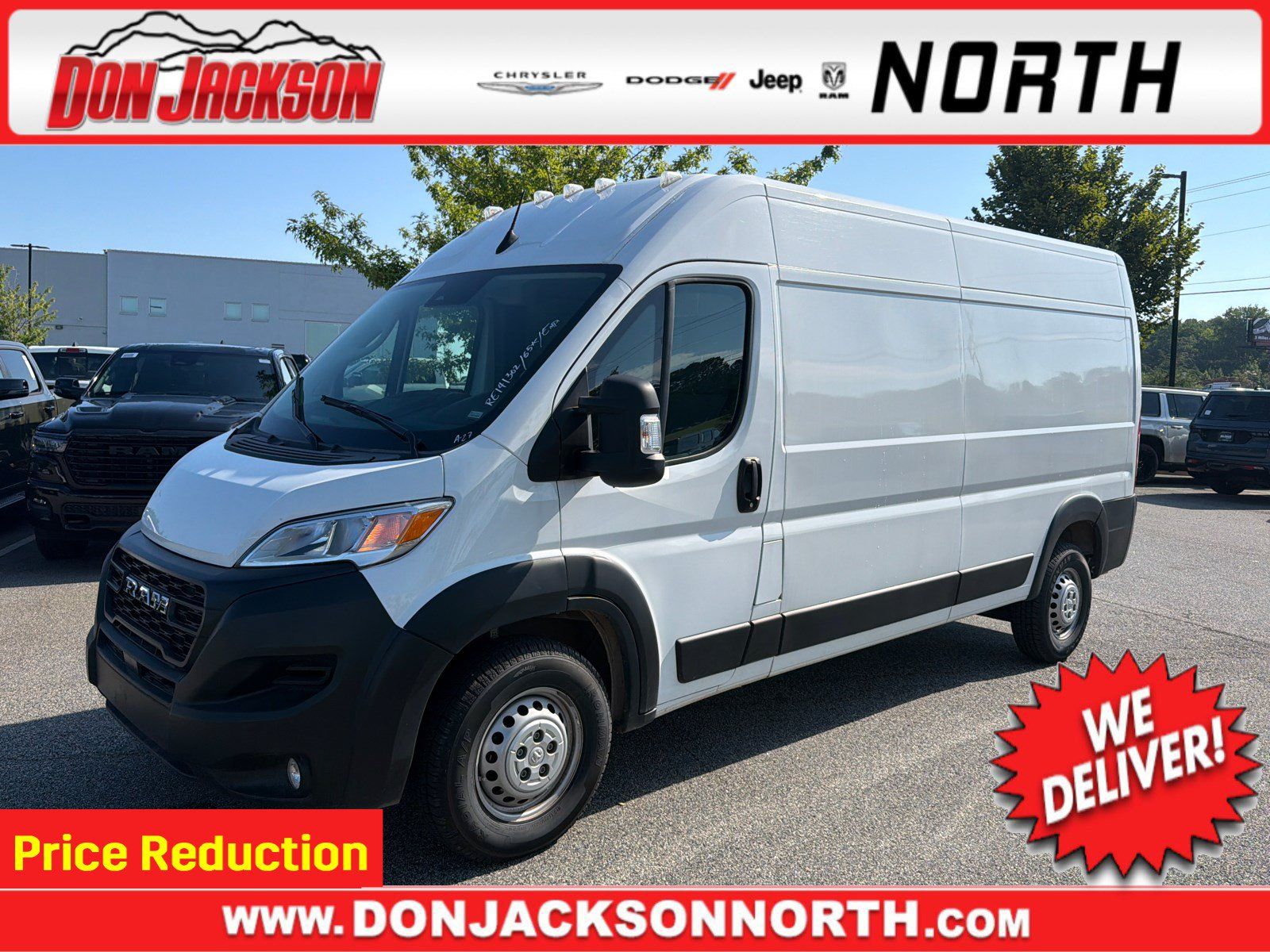 Used 2024 RAM ProMaster 2500 w/ Convenience Group FWD image 1