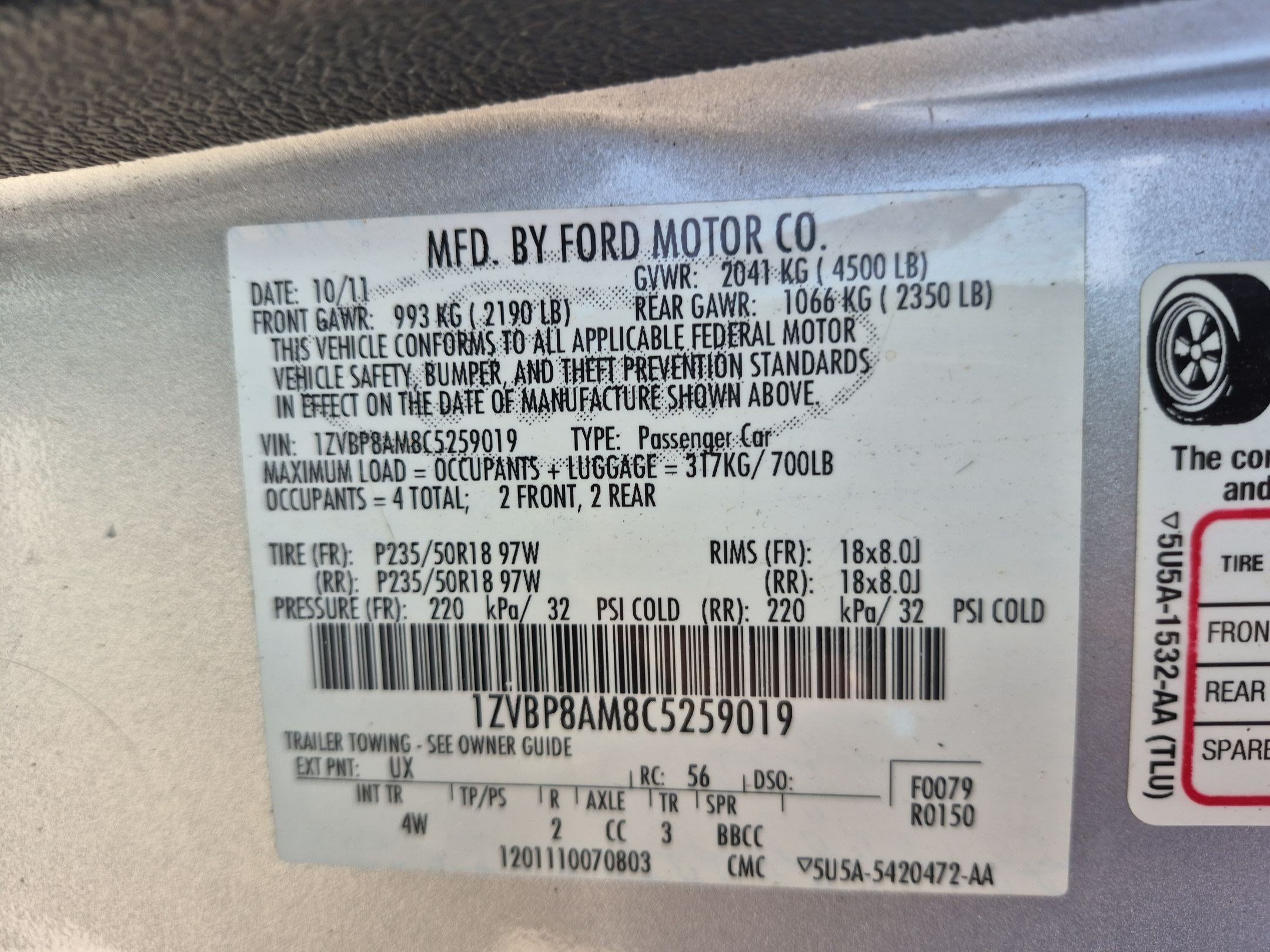 Used 2012 Ford Mustang Premium RWD image 30
