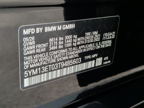New 2026 BMW X5 M Competition w/ Executive Package AWD/4WD image 45