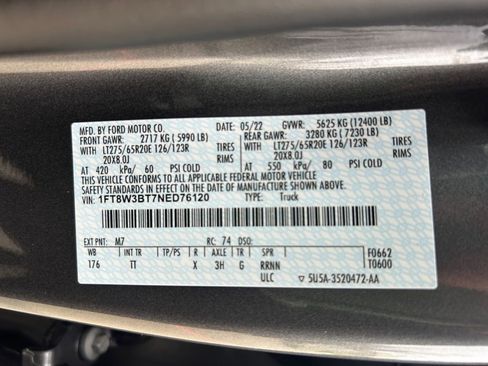 Used 2022 Ford F350 Limited w/ FX4 Off-Road Package image 34