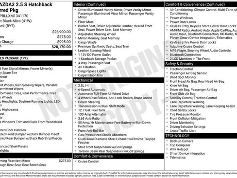 Used 2021 MAZDA MAZDA3 s image 32