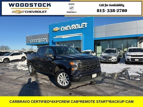 Certified 2022 Chevrolet Silverado 1500 Custom image 1